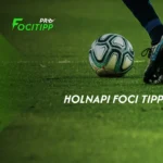 holnapi foci tipp