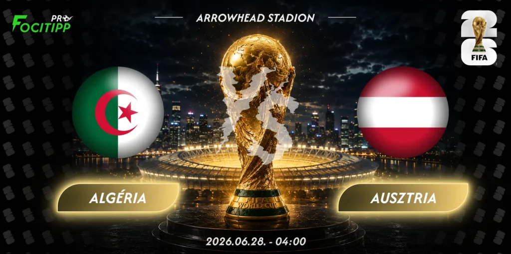Algéria – Ausztria tipp