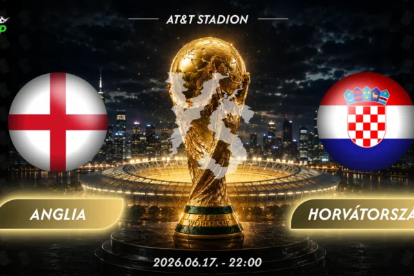 Anglia – Horvátország tipp