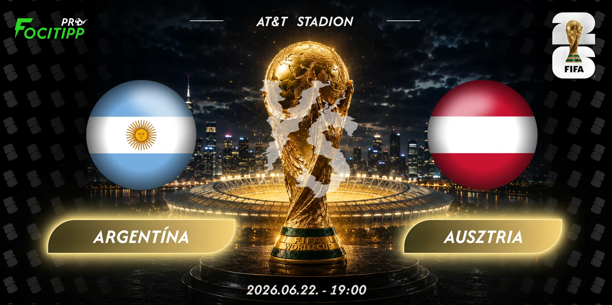 Argentína – Ausztria tipp