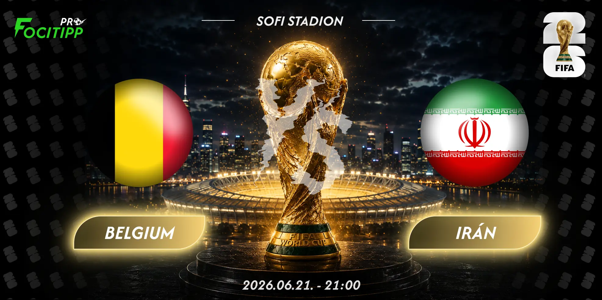 Belgium – Irán tipp