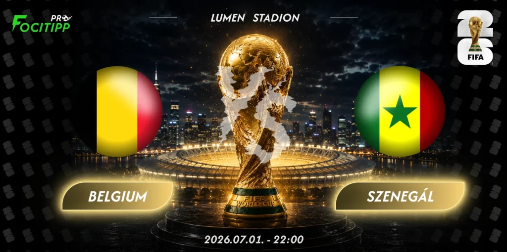 Belgium – Szenegál tipp