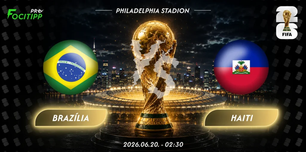 Brazília – Haiti tipp