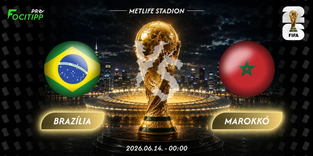 Brazília – Marokkó tipp