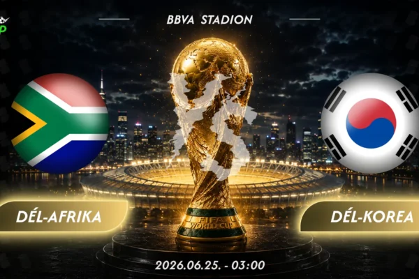 Dél-Afrika – Dél-Korea tipp