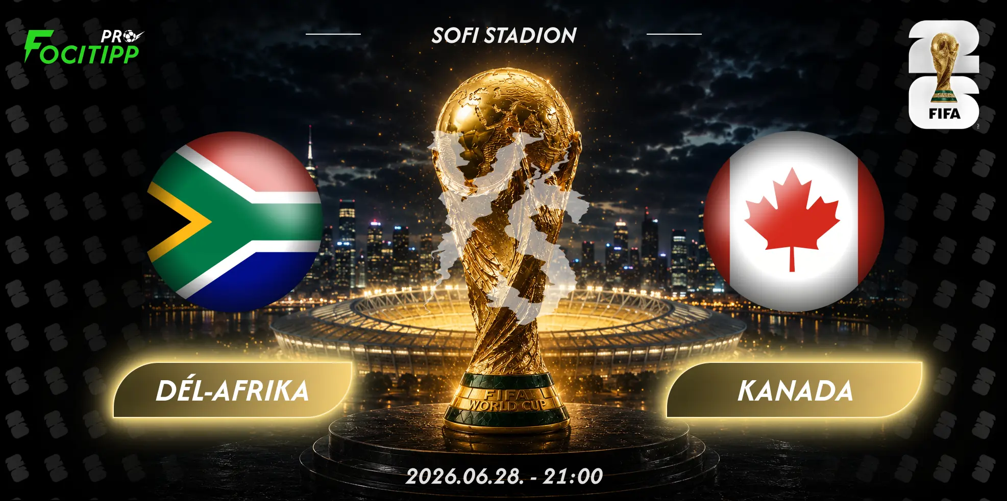 Dél-Afrika – Kanada tipp