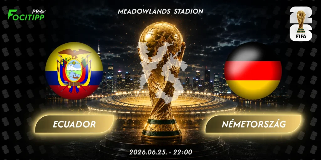 Ecuador – Németország tipp