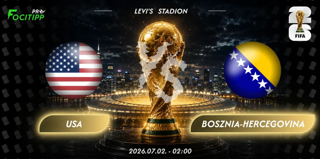 Egyesült Államok – Bosznia-Hercegovina tipp
