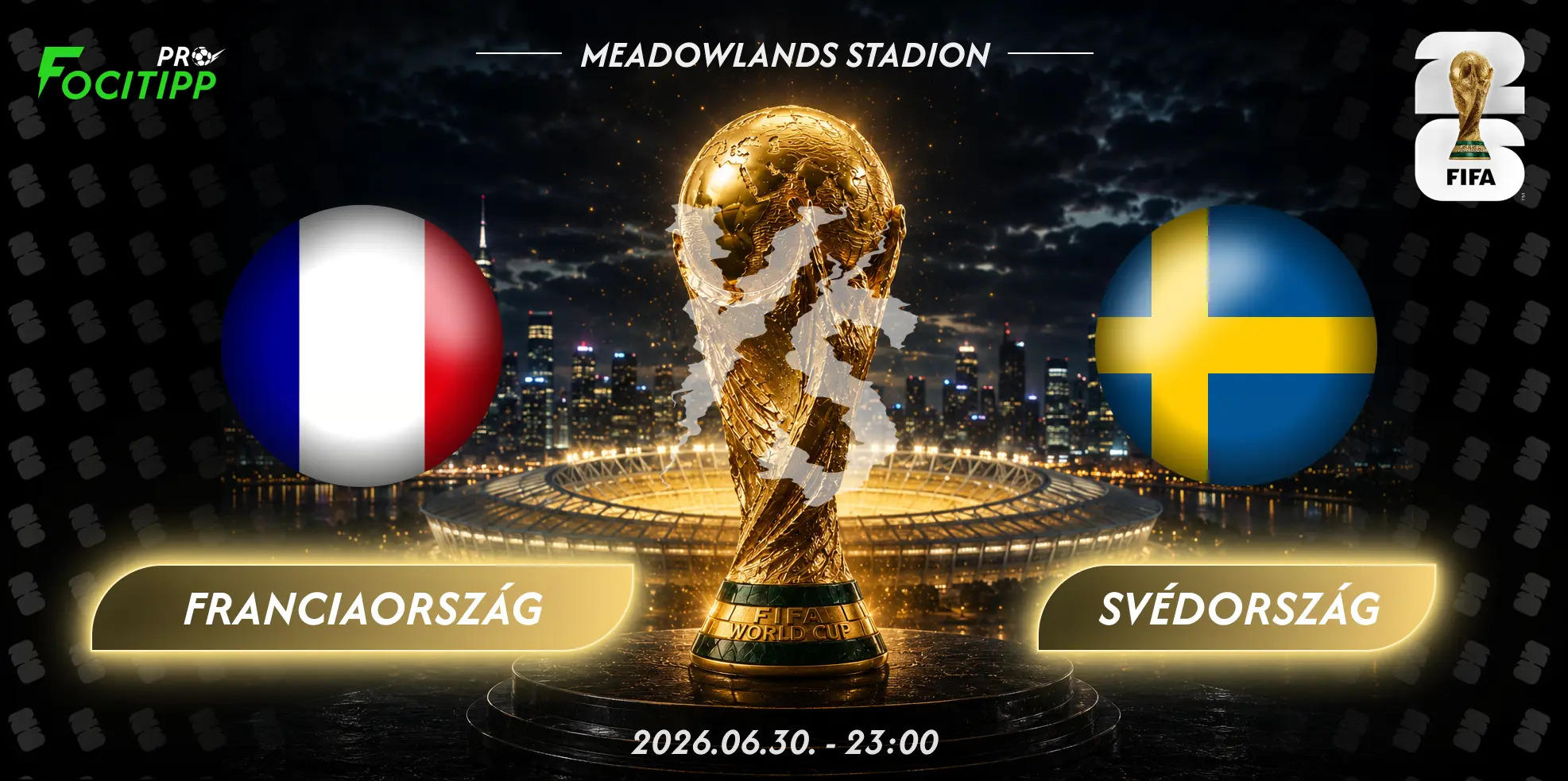 Franciaország – Svédország tipp