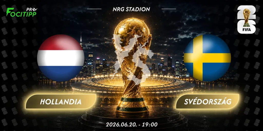 Hollandia – Svédország tipp