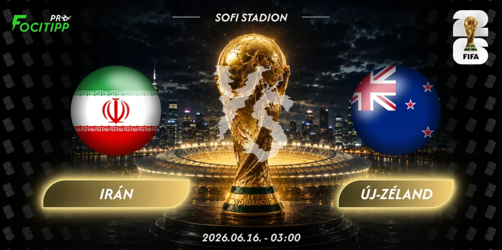 Irán – Új-Zéland tipp