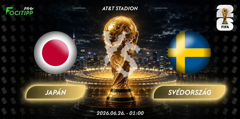 Japán – Svédország tipp
