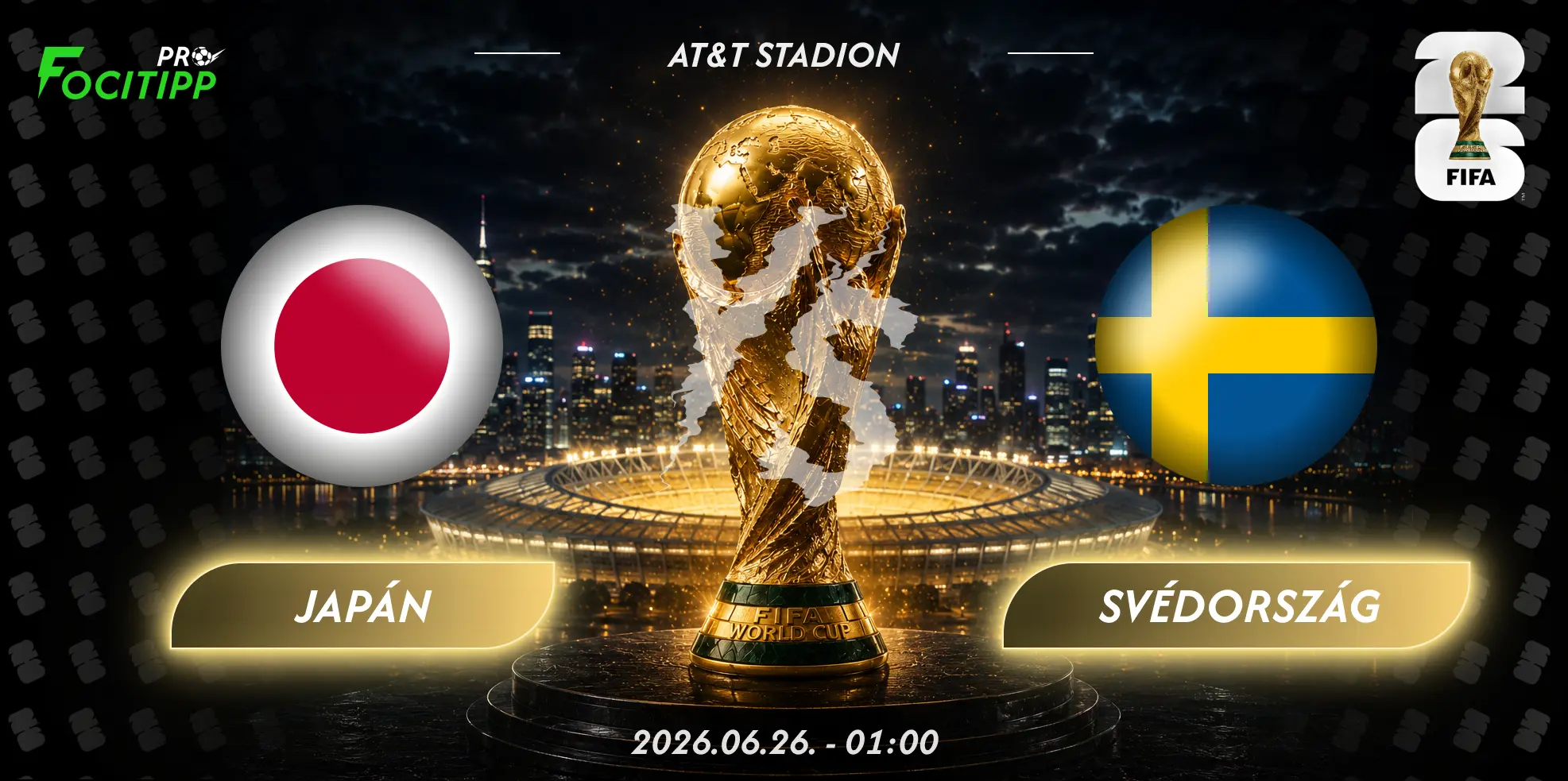 Japán – Svédország tipp