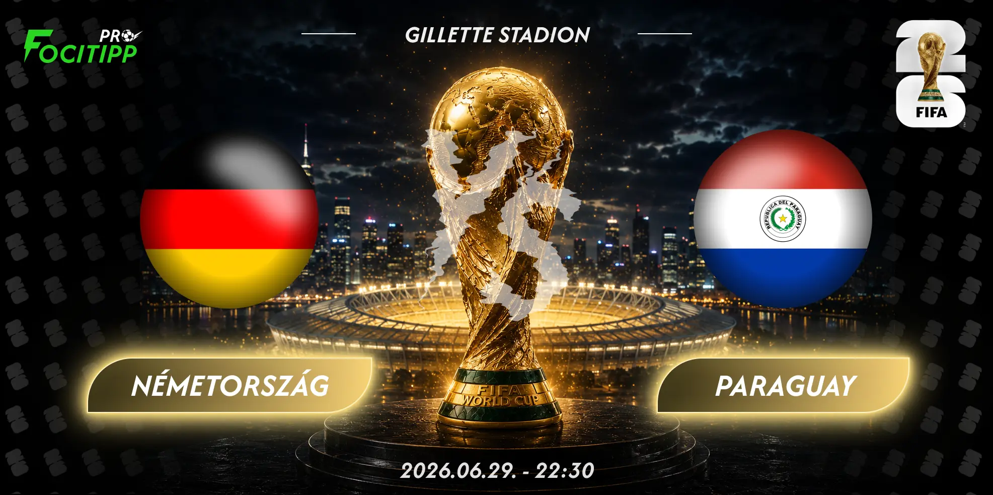 Németország – Paraguay tipp