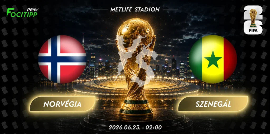 Norvégia – Szenegál tipp