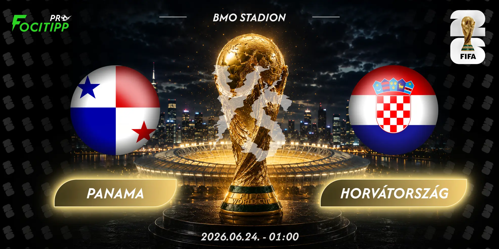 Panama – Horvátország tipp