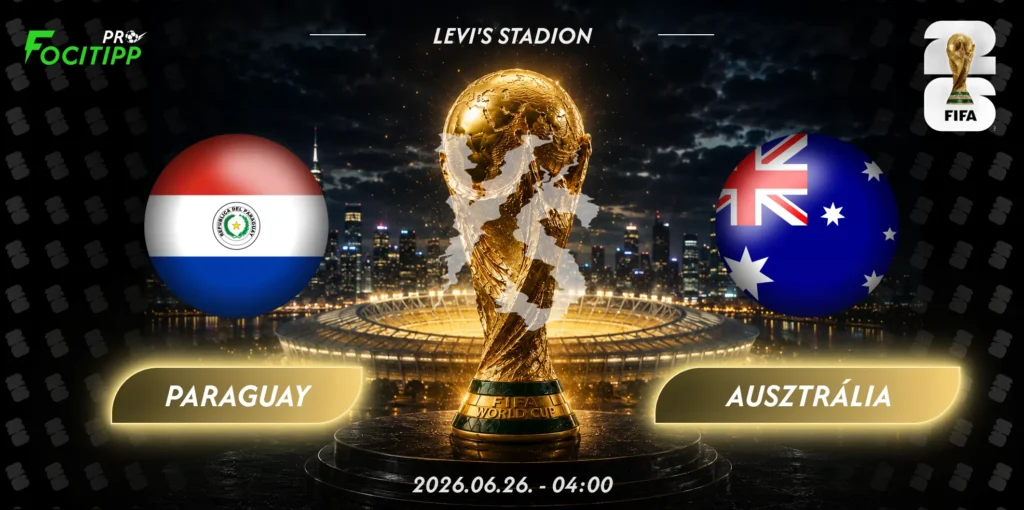 Paraguay – Ausztrália tipp