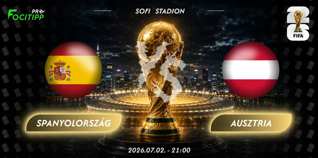 Spanyolország – Ausztria tipp