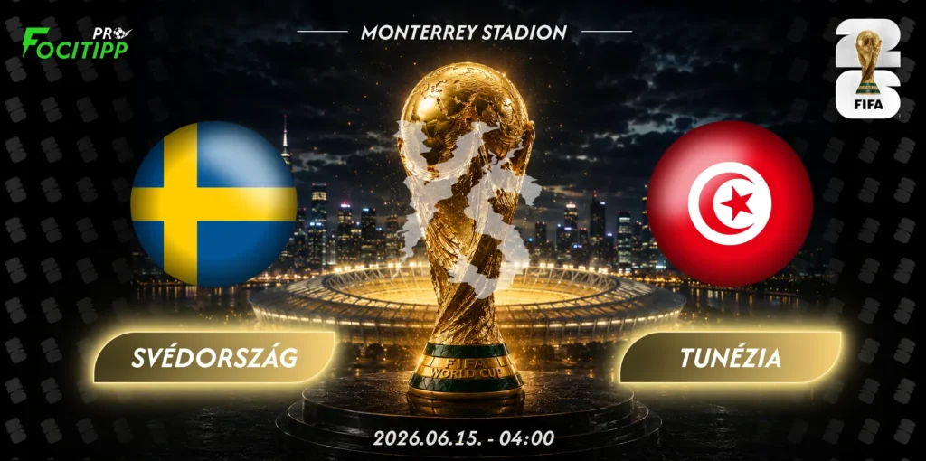 Svédország – Tunézia tipp