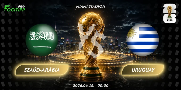 Szaúd-Arábia – Uruguay tipp