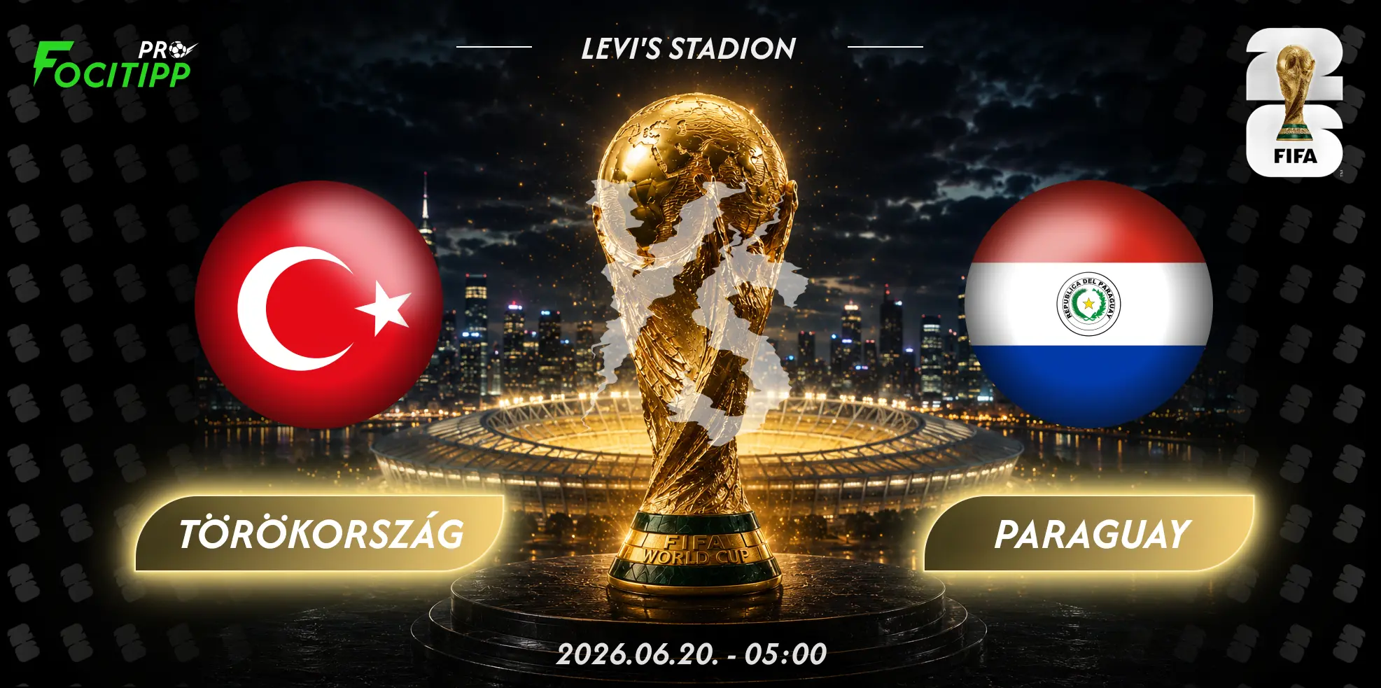 Törökország – Paraguay tipp
