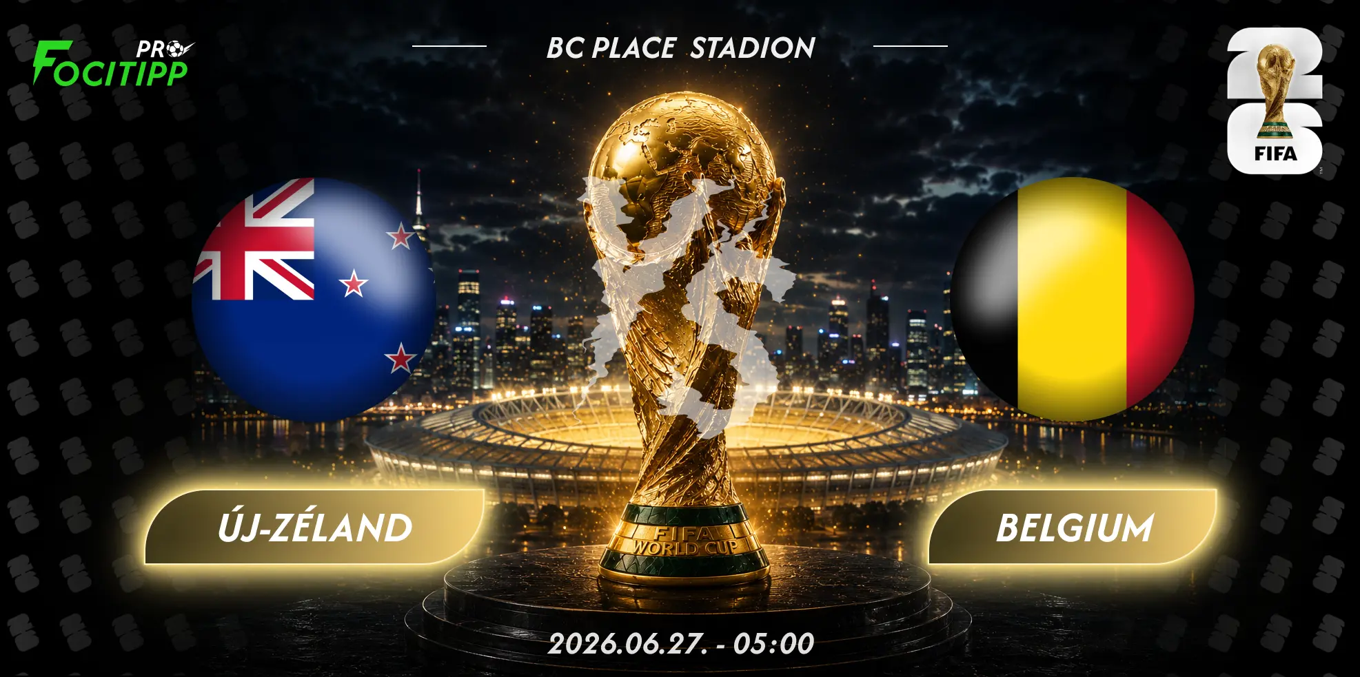 Új-Zéland – Belgium tipp