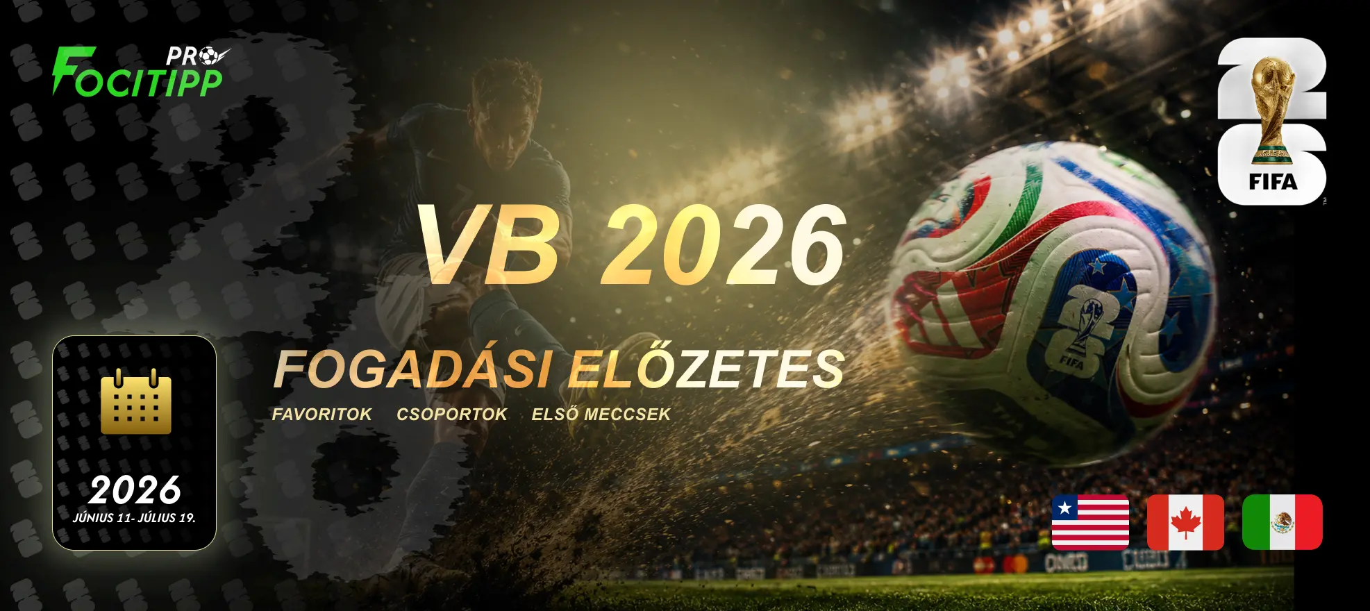 VB 2026 fogadási előzetes
