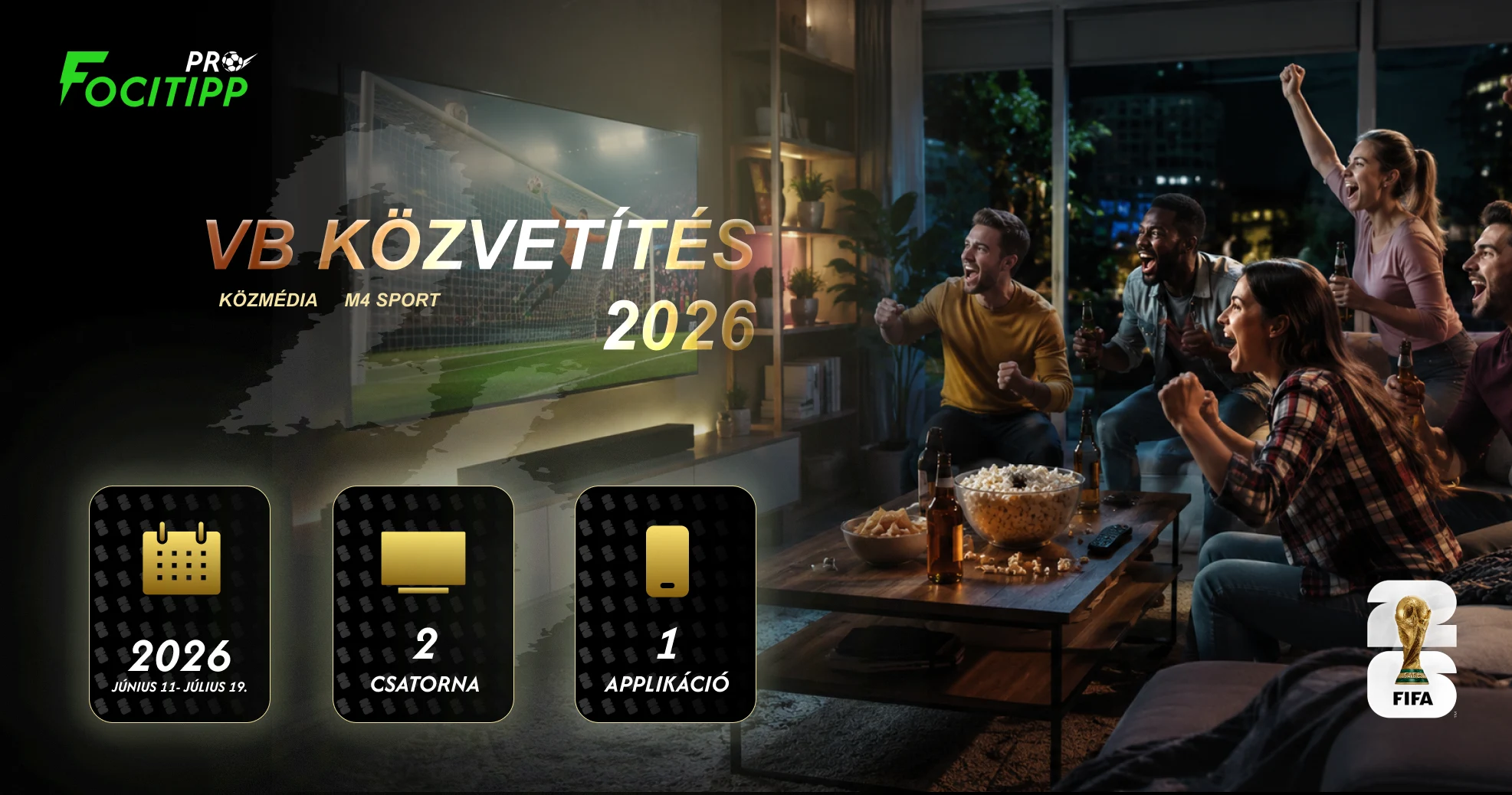 VB 2026 közvetítés