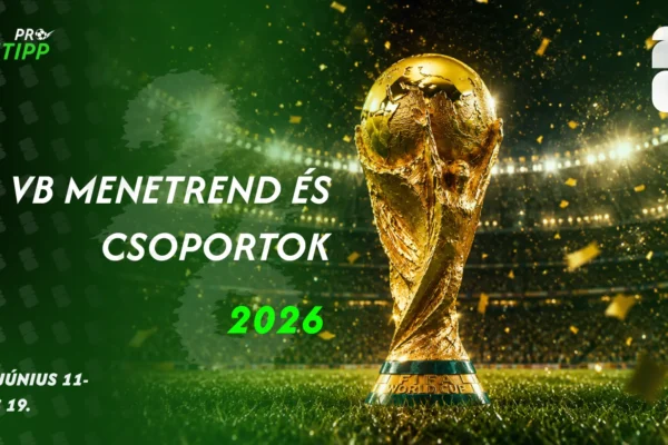 VB 2026 menetrend