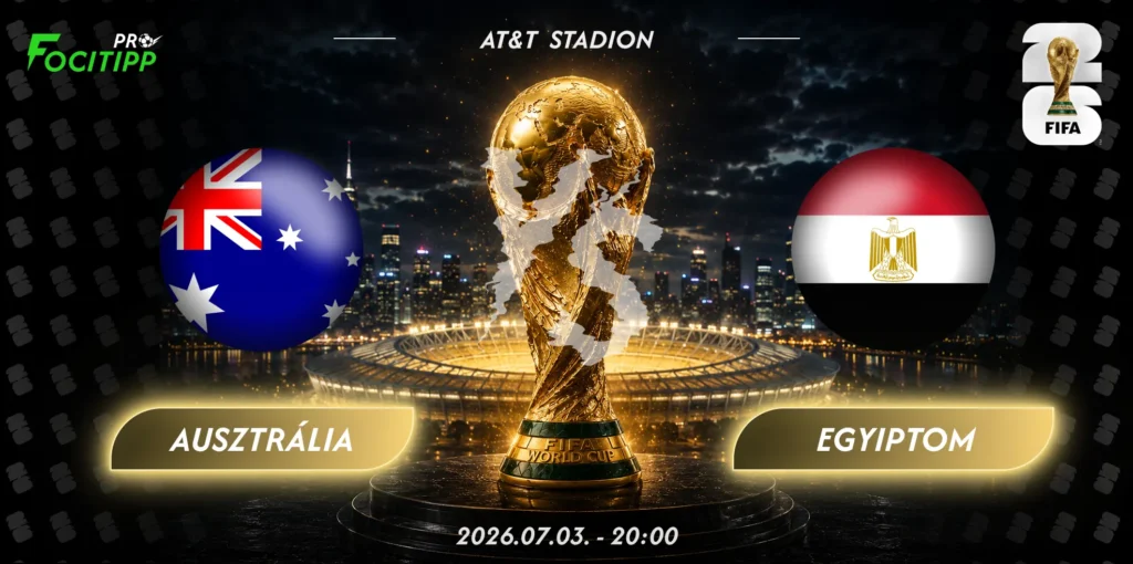 Ausztrália – Egyiptom tipp