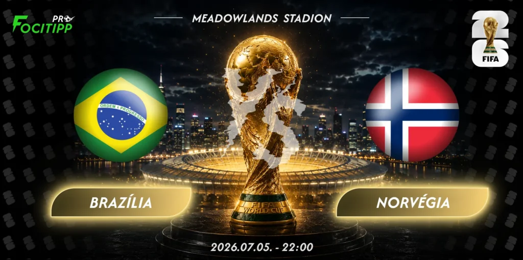 Brazília – Norvégia tipp