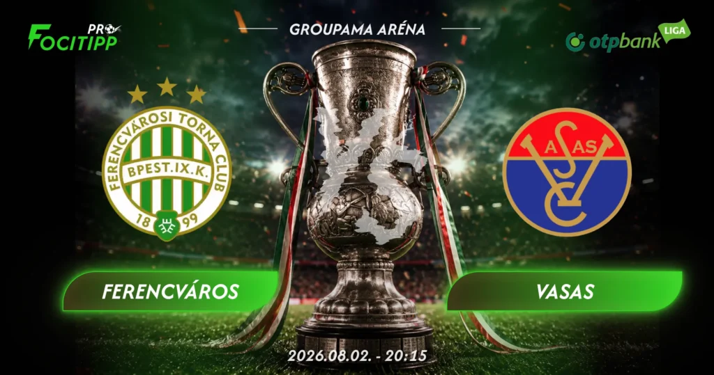 Ferencváros – Vasas tipp