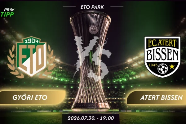 Győri ETO – Atert Bissen tipp