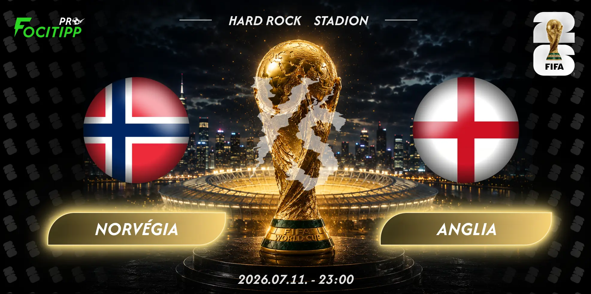 Norvégia – Anglia tipp