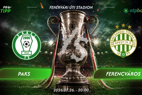 Paks – Ferencváros tipp