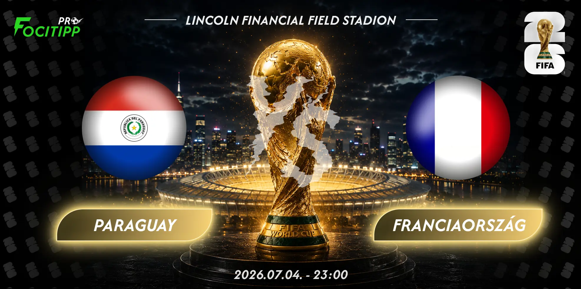 Paraguay – Franciaország tipp