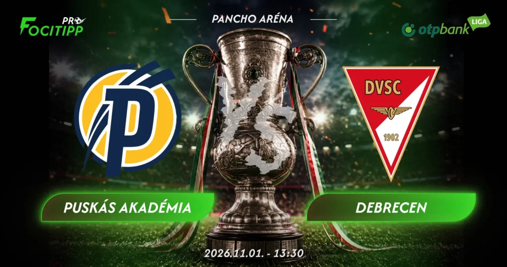 Puskás Akadémia – Debreceni VSC tipp