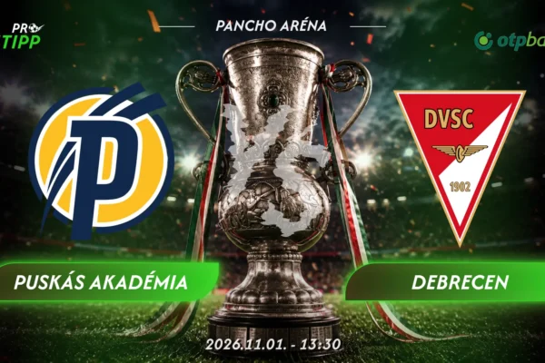 Puskás Akadémia – Debreceni VSC tipp