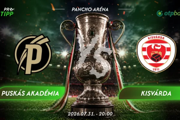 Puskás Akadémia – Kisvárda tipp