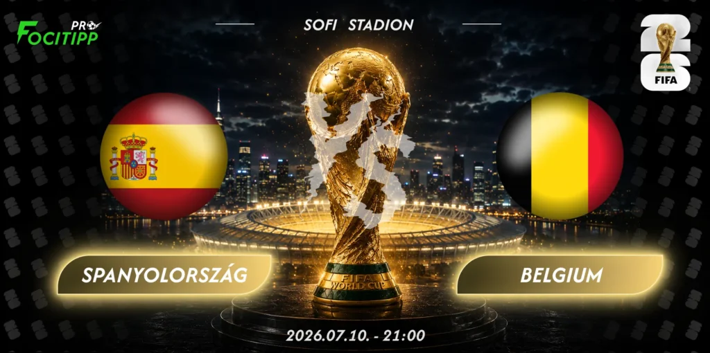 Spanyolország – Belgium tipp