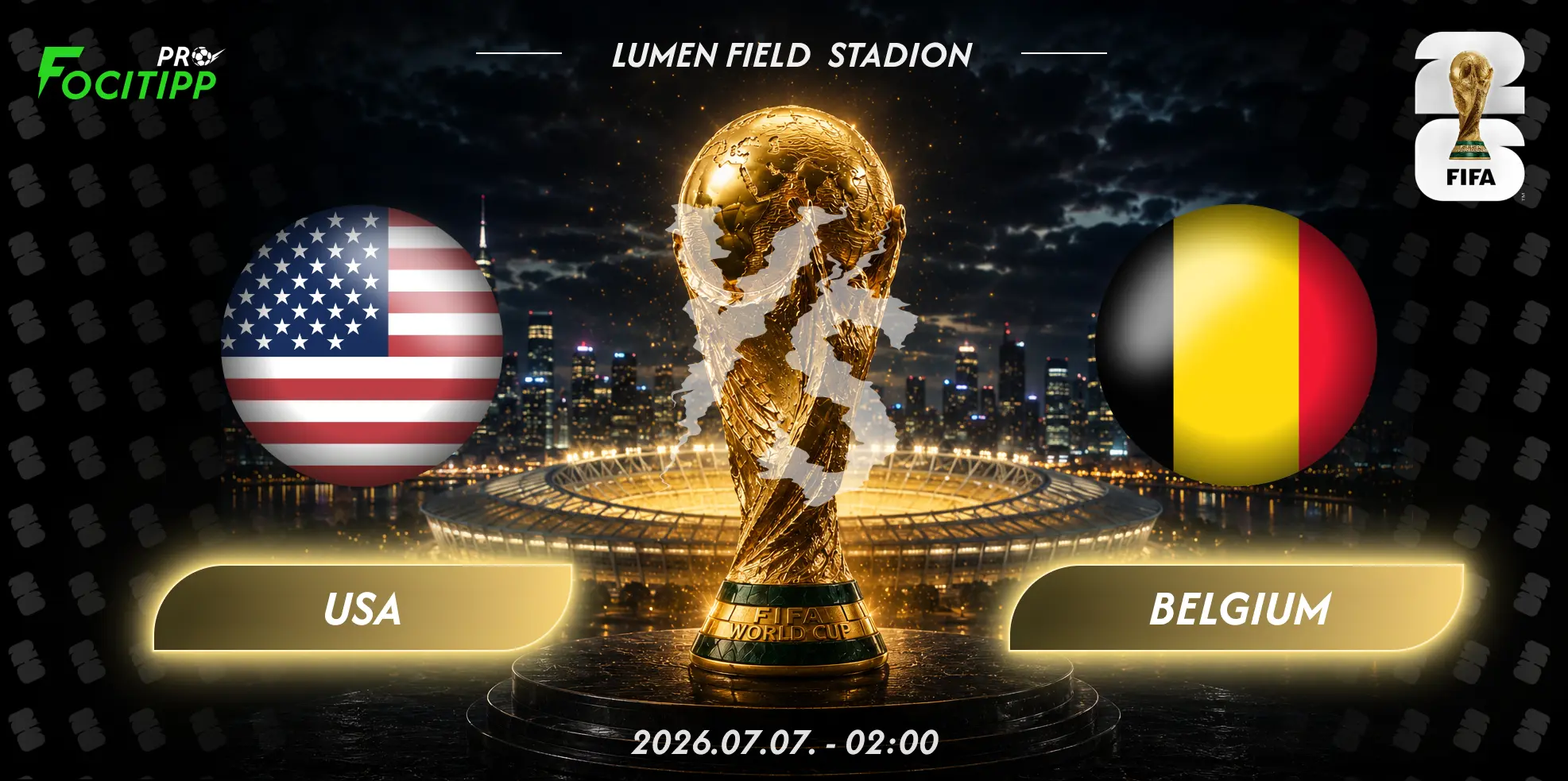USA – Belgium tipp