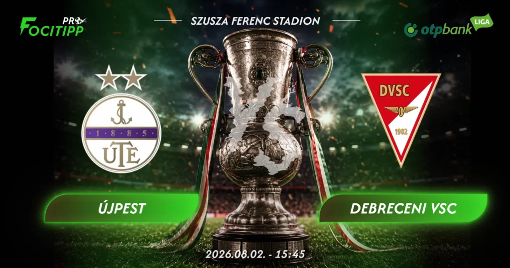 Újpest – Debreceni VSC tipp