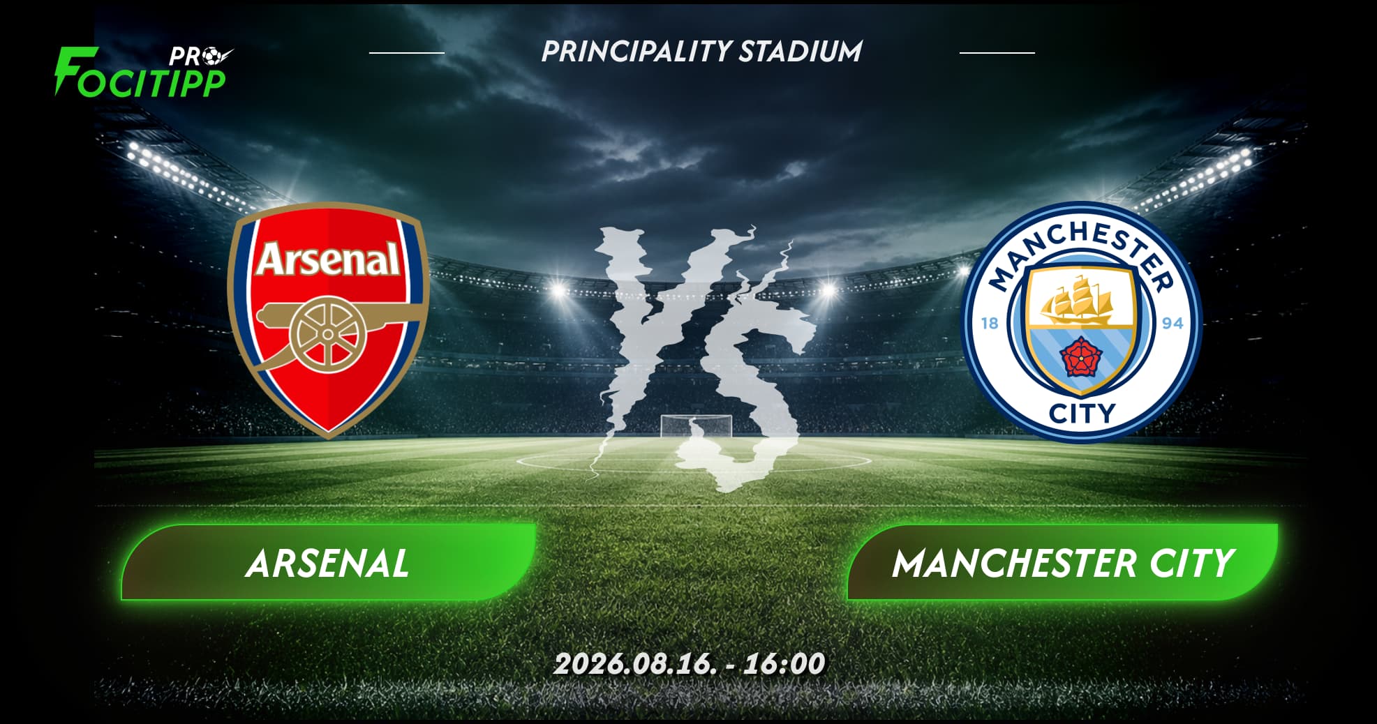 Arsenal – Manchester City tipp