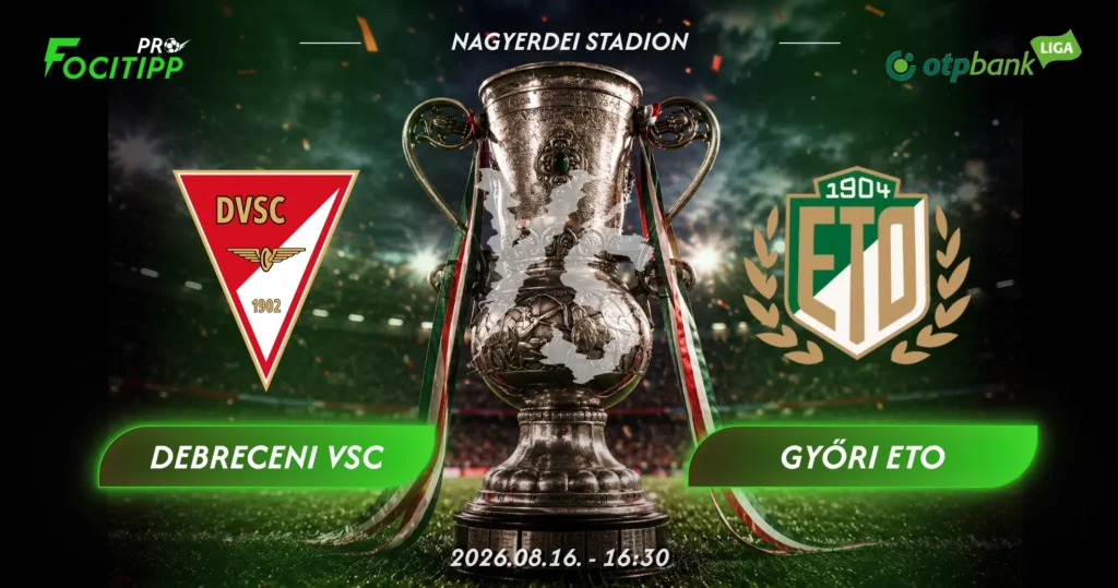 Debreceni VSC – Győri ETO tipp