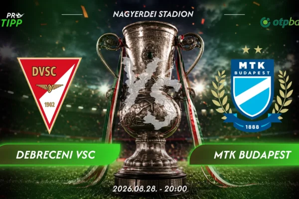 Debreceni VSC – MTK Budapest tipp