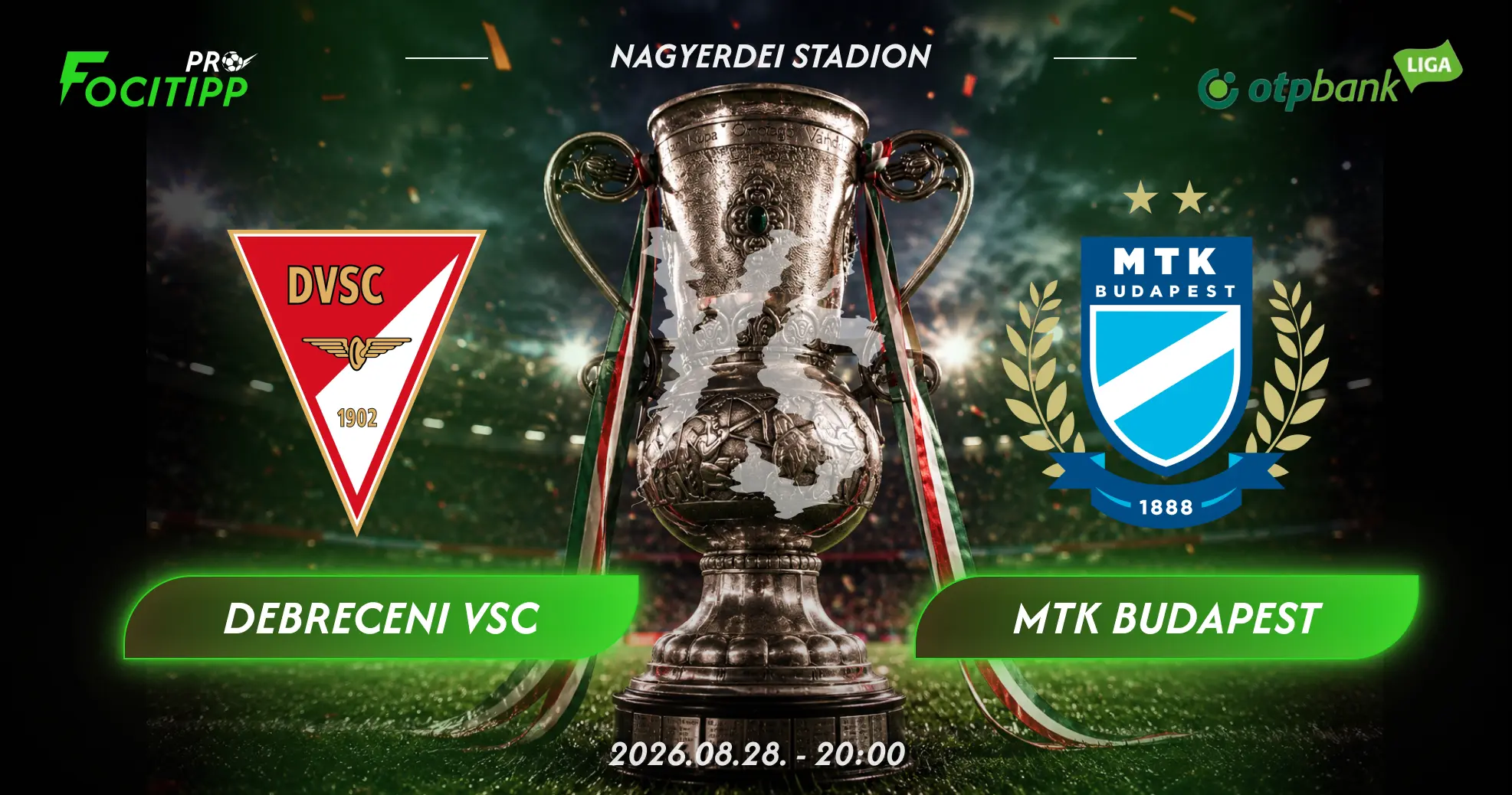 Debreceni VSC – MTK Budapest tippek és elemzés