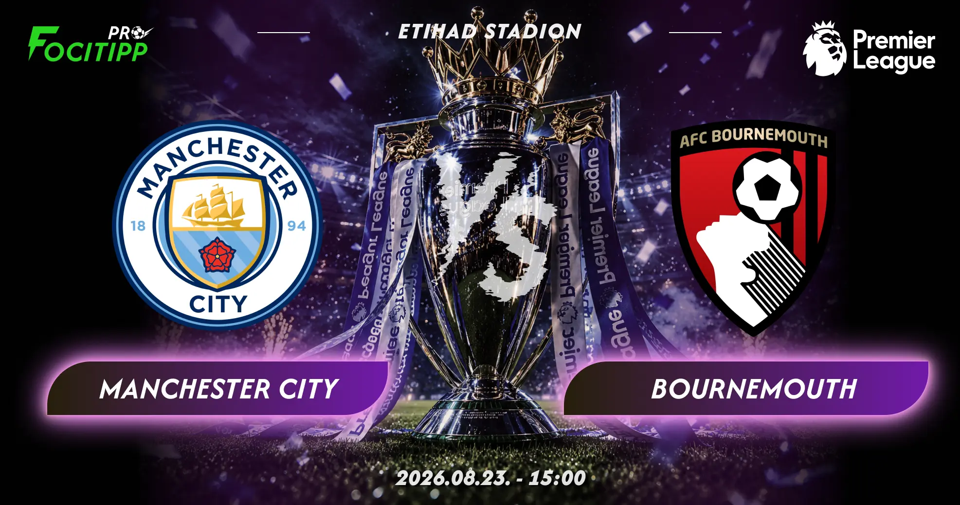 Manchester City – Bournemouth tipp