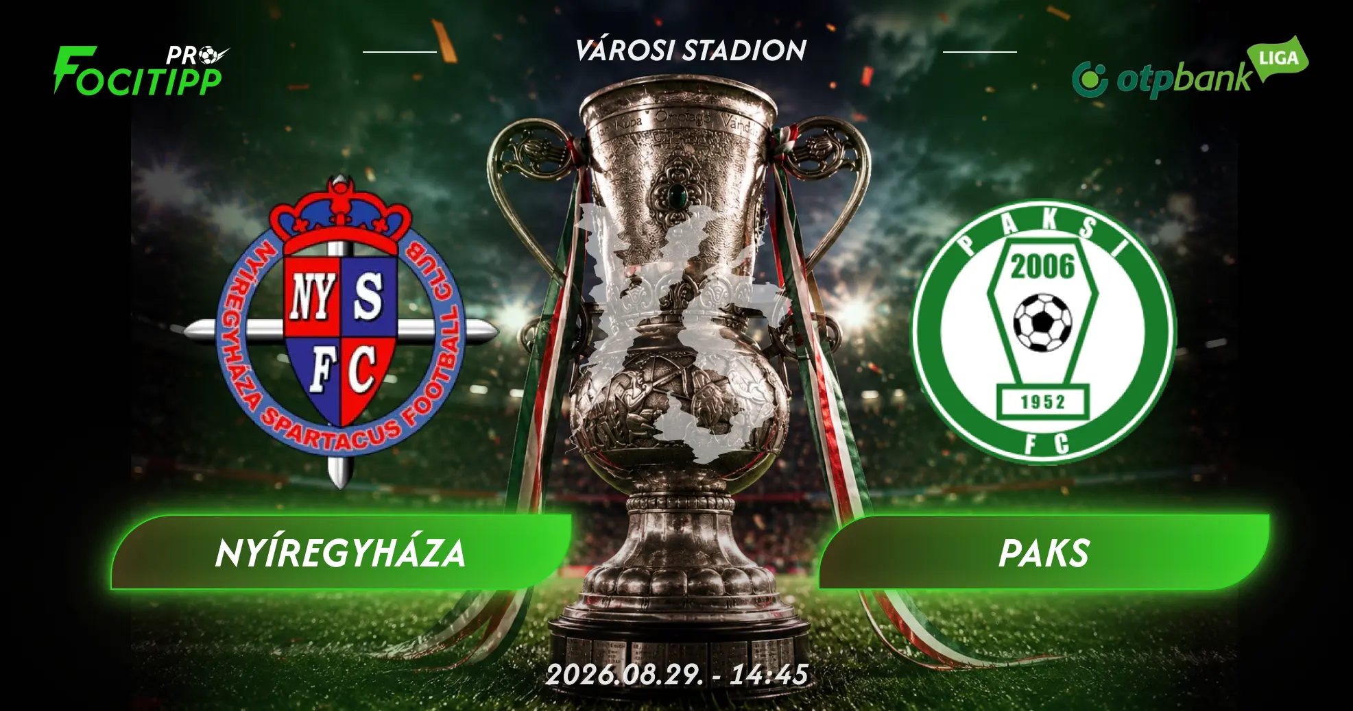 Nyíregyháza – Paks tipp