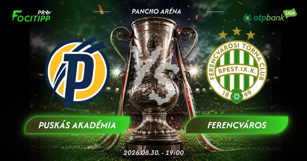 Puskás Akadémia – Ferencváros tipp