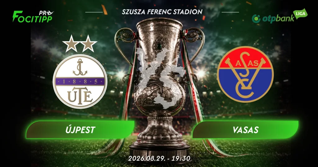 Újpest – Vasas tipp